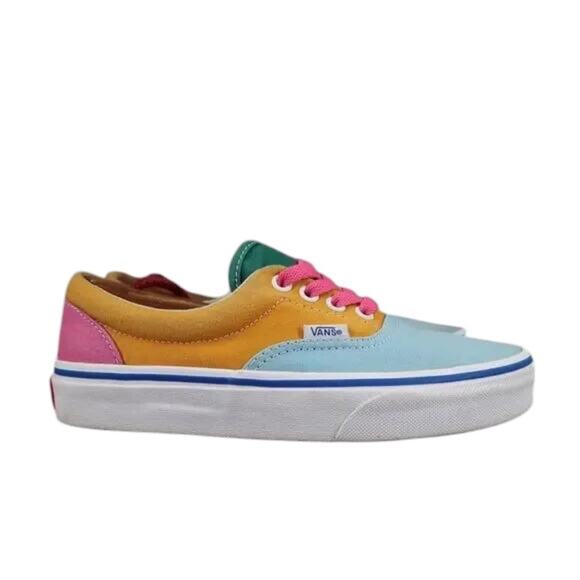 Vans Shoes - Vans Shoes Womens 5.5 Sneakers Era Colorblock Skate Casual Lace Up Canvas Active